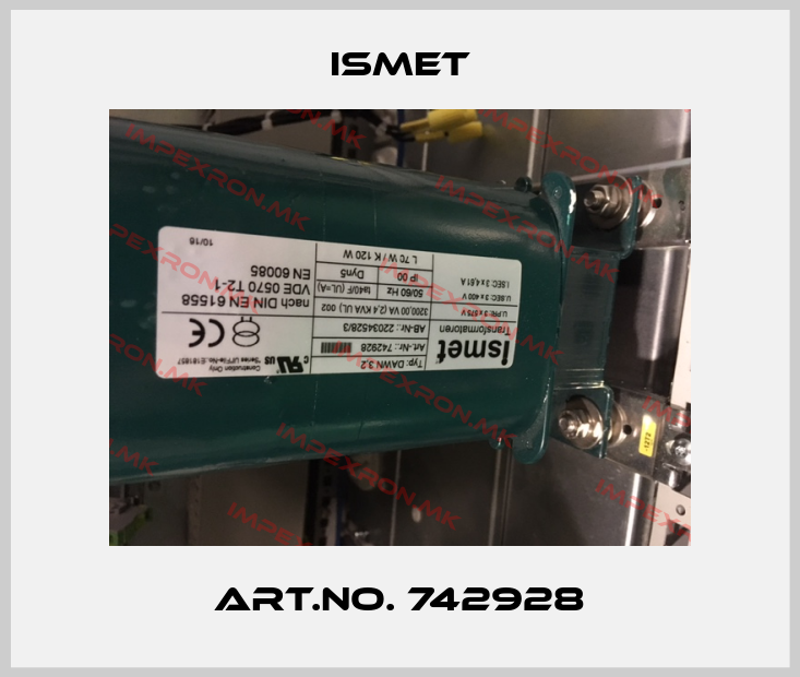 Ismet-Art.no. 742928price