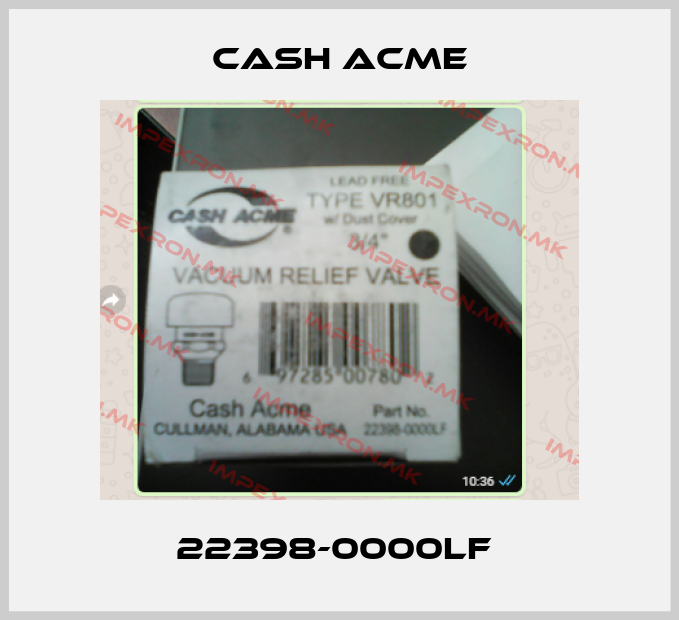 Cash Acme-22398-0000LF price