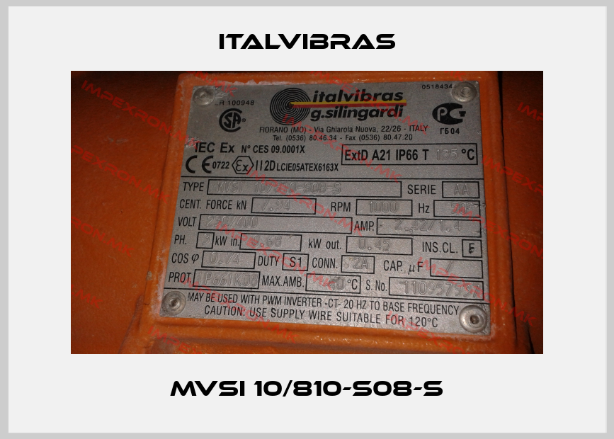 Italvibras-MVSI 10/810-S08-Sprice