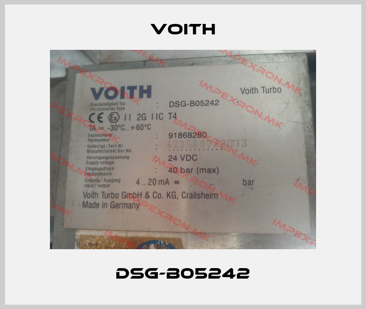 Voith-DSG-B05242price