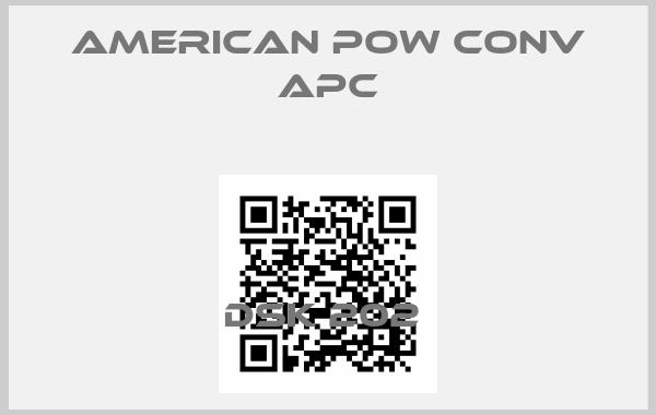 American Pow Conv APC-DSK 202 price