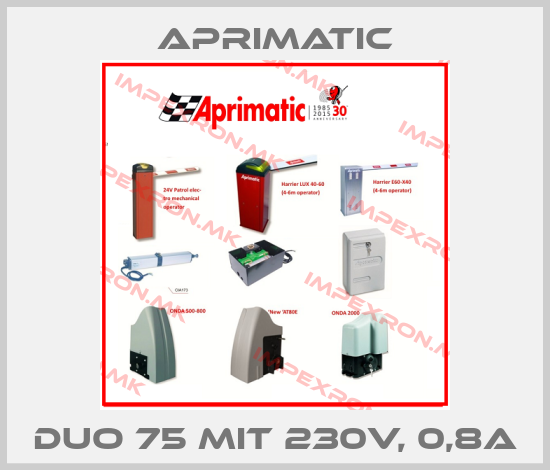 Aprimatic-DUO 75 MIT 230V, 0,8Aprice