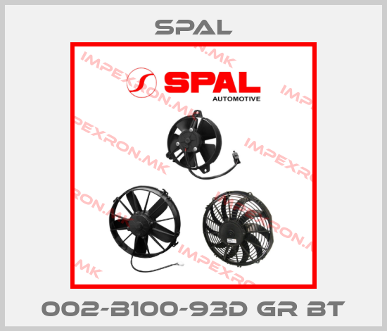 SPAL-002-B100-93D GR BT price