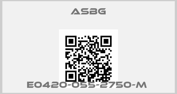 Asbg-E0420-055-2750-M price