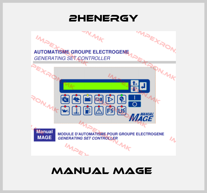 2HENERGY-Manual Mage price