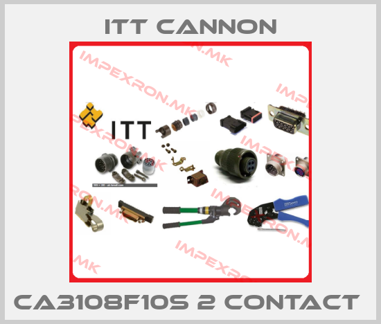 Itt Cannon-CA3108F10S 2 contact price