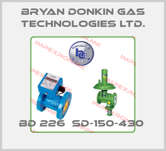 Bryan Donkin Gas Technologies Ltd.-BD 226  SD-150-430 price