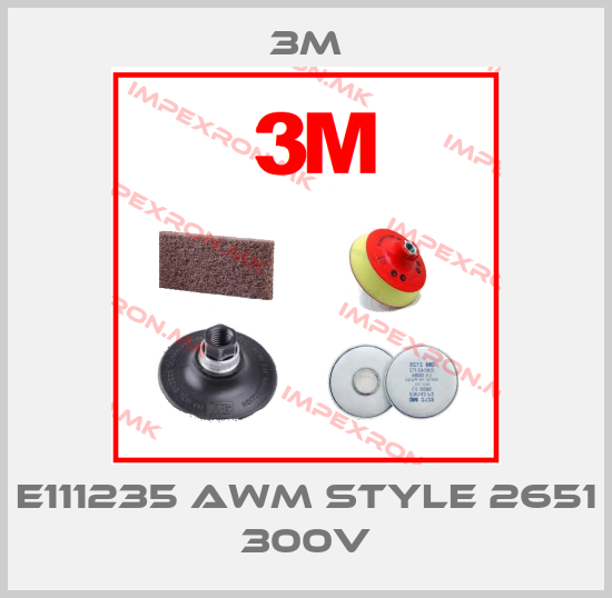 3M-E111235 AWM Style 2651 300Vprice