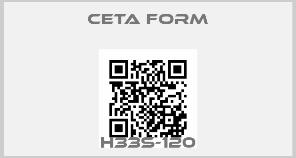 CETA FORM-H33S-120price