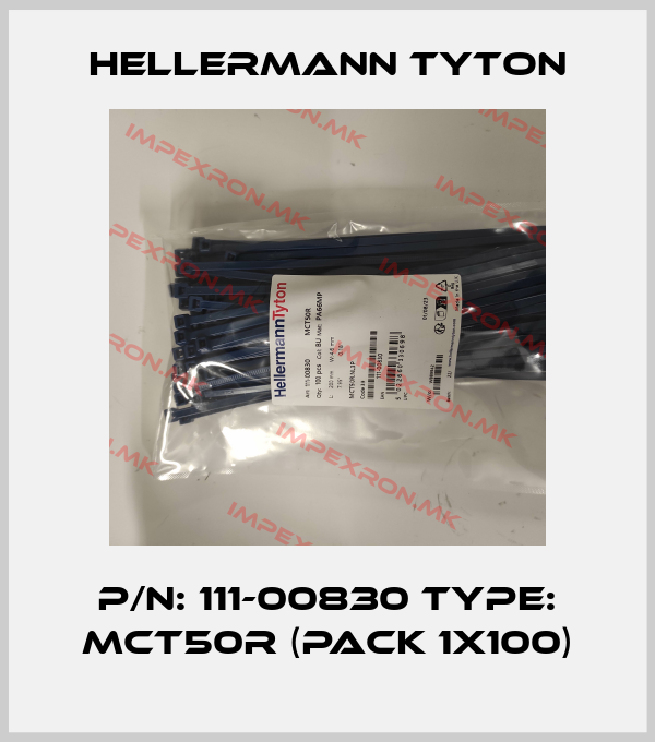 Hellermann Tyton-P/N: 111-00830 Type: MCT50R (pack 1x100)price