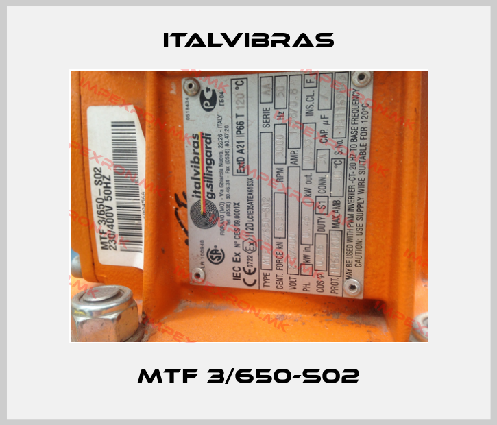 Italvibras-MTF 3/650-S02price