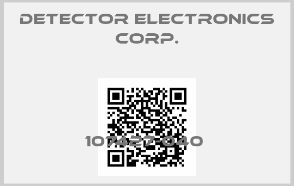 DETECTOR ELECTRONICS CORP.-107427-040 price