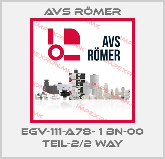 Avs Römer-EGV-111-A78- 1 BN-00 TEIL-2/2 WAYprice