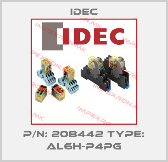 Idec-P/N: 208442 Type: AL6H-P4PGprice