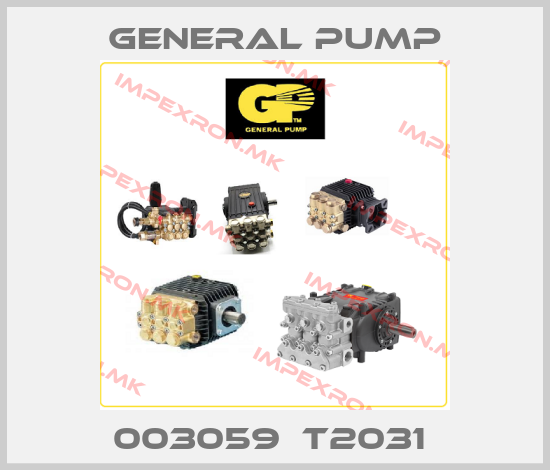 General Pump-003059  T2031 price
