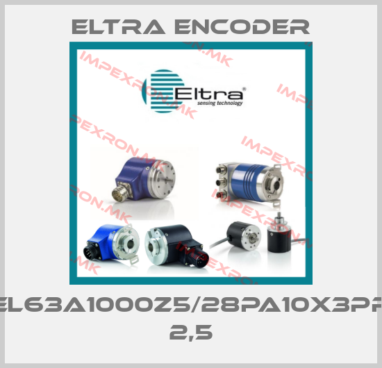 Eltra Encoder-EL63A1000Z5/28PA10X3PR 2,5price