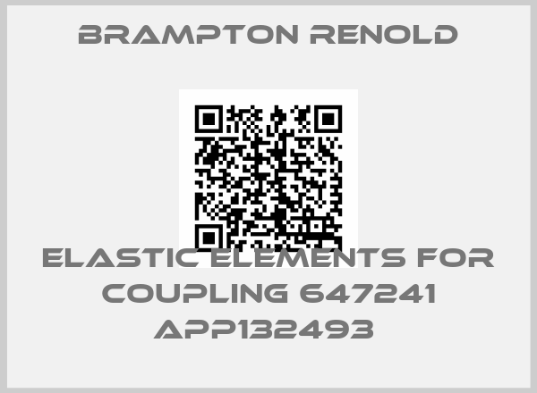 Brampton Renold-ELASTIC ELEMENTS FOR COUPLING 647241 APP132493 price