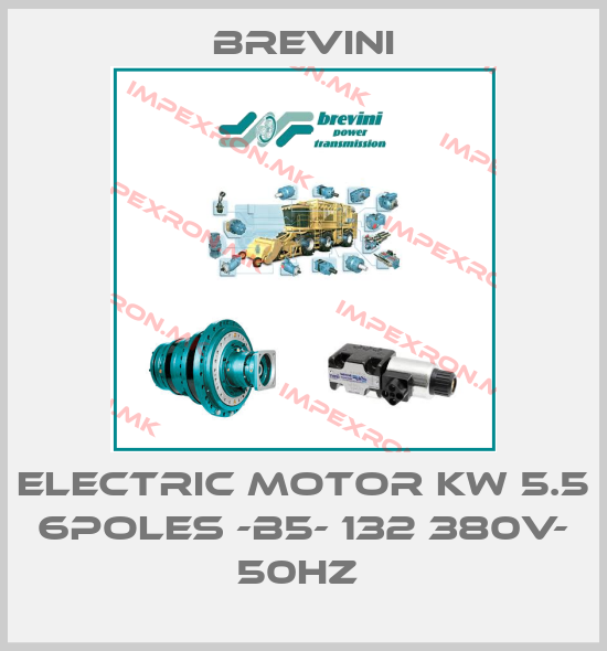 Brevini-ELECTRIC MOTOR KW 5.5 6POLES -B5- 132 380V- 50HZ price
