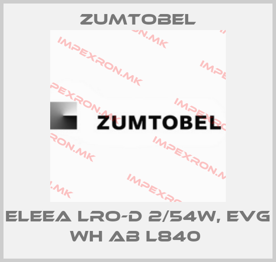 Zumtobel-ELEEA LRO-D 2/54W, EVG WH AB L840 price