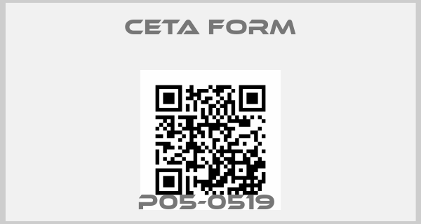 CETA FORM-P05-0519 price