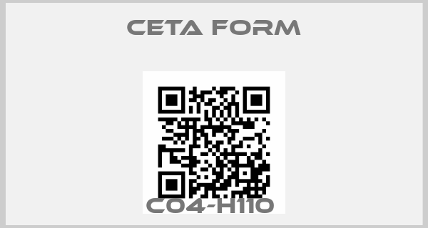 CETA FORM-C04-H110 price