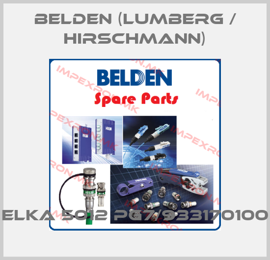 Belden (Lumberg / Hirschmann)-ELKA 5012 PG7/933170100price