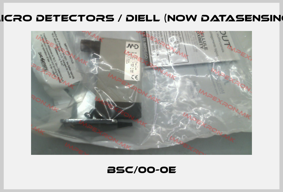 Micro Detectors / Diell (now Datasensing)-BSC/00-0Eprice