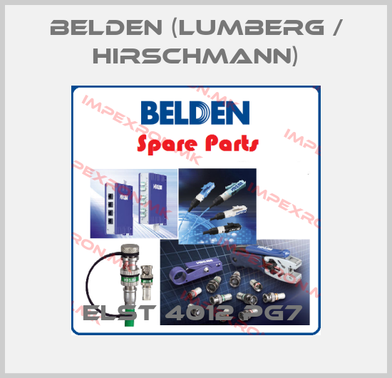 Belden (Lumberg / Hirschmann)-ELST 4012 PG7 price