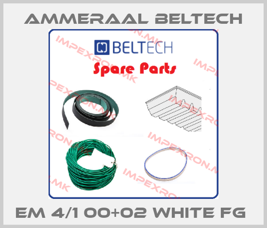 Ammeraal Beltech-EM 4/1 00+02 WHITE FG price