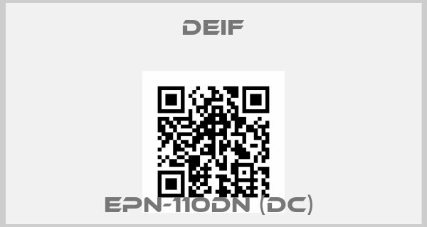 Deif-EPN-110DN (DC) price