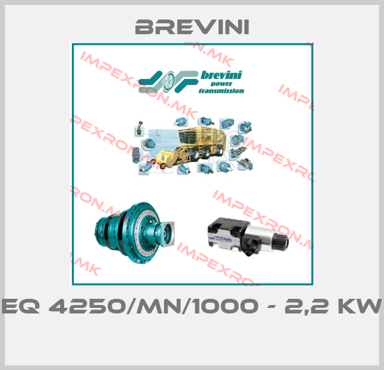 Brevini-EQ 4250/MN/1000 - 2,2 KW price