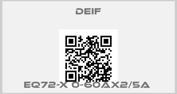 Deif-EQ72-X 0-60AX2/5A price