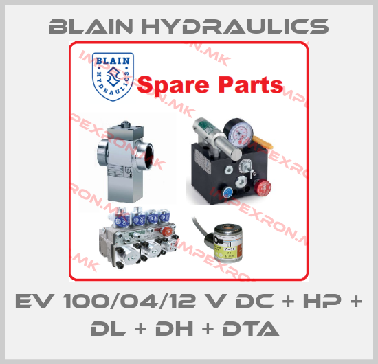 Blain Hydraulics-EV 100/04/12 V DC + HP + DL + DH + DTA price