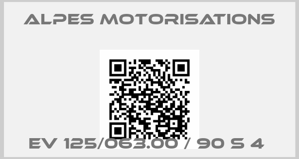 Alpes Motorisations-EV 125/063.00 / 90 S 4 price