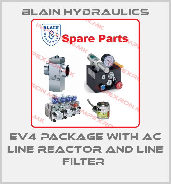 Blain Hydraulics-EV4 PACKAGE WITH AC LINE REACTOR AND LINE FILTER price
