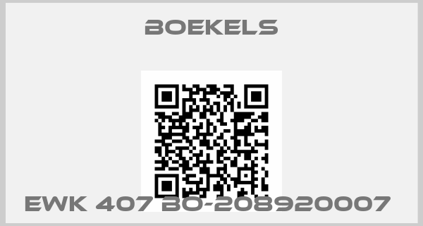 BOEKELS-EWK 407 BO-208920007 price