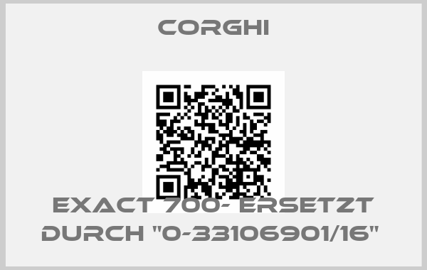 Corghi-EXACT 700- Ersetzt durch "0-33106901/16" price