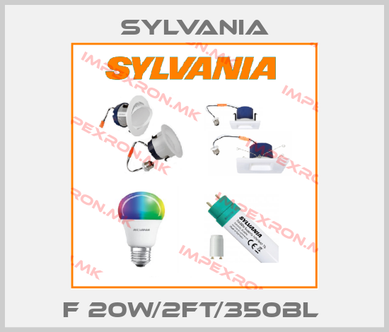 Sylvania-F 20W/2FT/350BL price