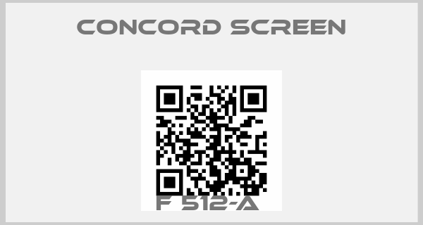 Concord Screen-F 512-A price