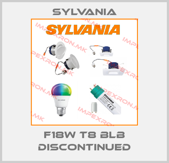 Sylvania-F18W T8 BLB discontinuedprice
