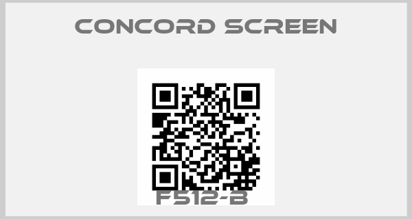 Concord Screen-F512-B price
