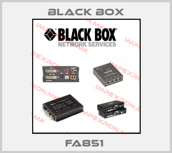 Black Box-FA851 price