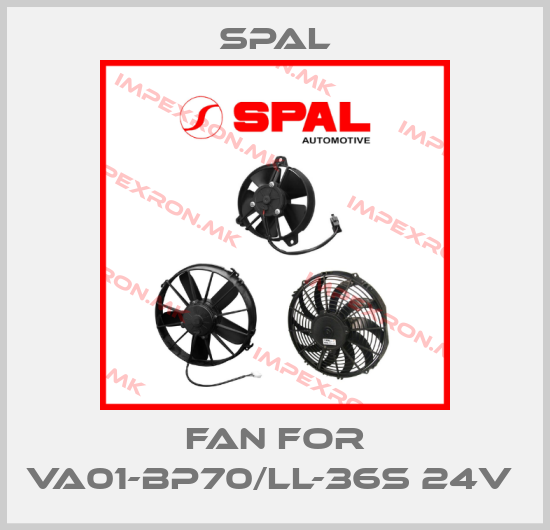 SPAL-Fan for VA01-BP70/LL-36S 24V price