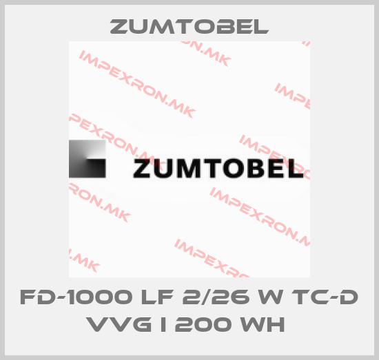 Zumtobel-FD-1000 LF 2/26 W TC-D VVG I 200 WH price