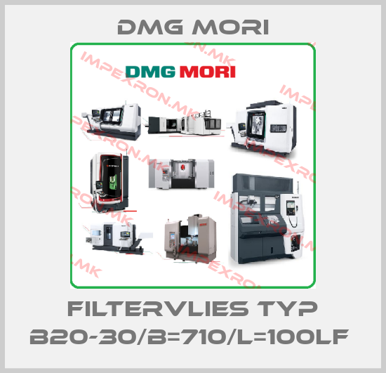 DMG MORI-Filtervlies Typ B20-30/B=710/L=100lf price