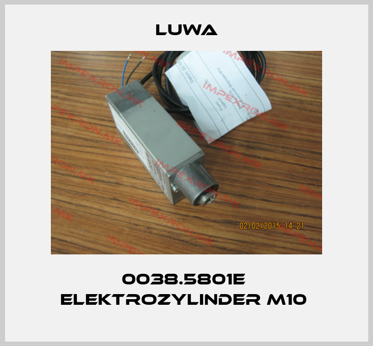 Luwa-0038.5801E  Elektrozylinder M10 price