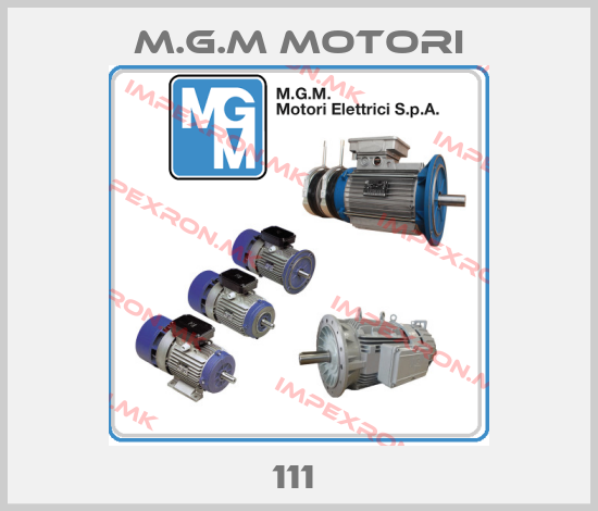 M.G.M MOTORI-111 price