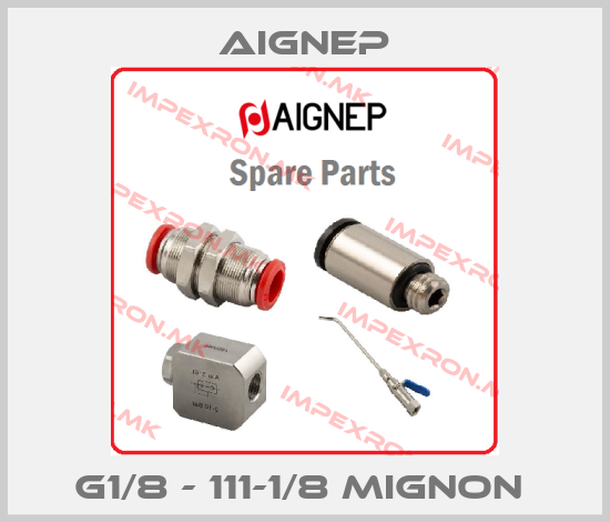 Aignep-G1/8 - 111-1/8 MIGNON price