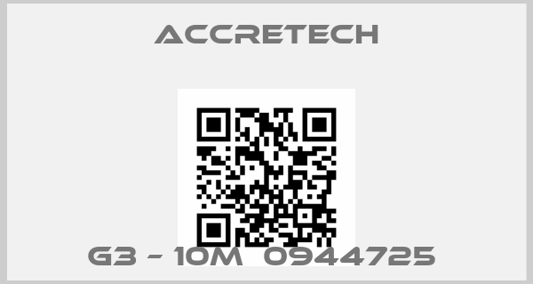 ACCRETECH-G3 – 10M  0944725 price