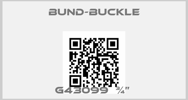 Bund-Buckle-G43099  ¾” price